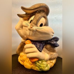 Vintage 1993 Looney Tunes Bugs Bunny Cookie Jar